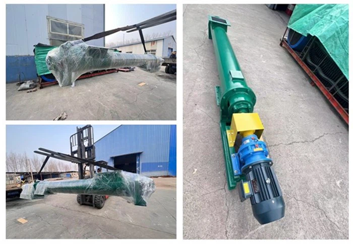 Spiral Screw Conveyor Ġie Mibgħut b'suċċess Illum